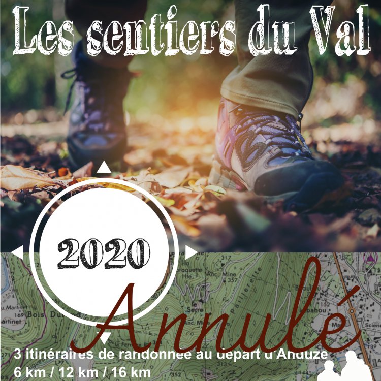 Sentiers du Val 2020 annuls